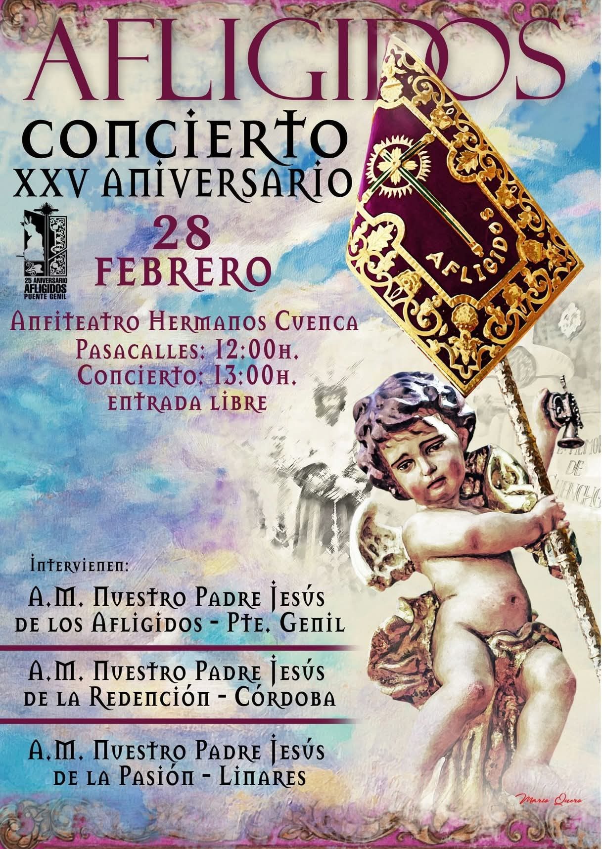 A.M. Afligidos Puente Genil – Concierto XXV Aniversario Afligidos Puente Genil